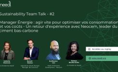 Sustainability Team talks #2 – Manager Énergie : un rôle clé pour la compétitivité et la transition énergétique